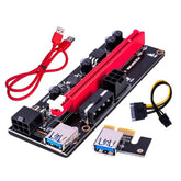 PCI E 1X to 16X USB 3.0 Riser Ekran Kartı Bitcoin V009S 9.Nesil
